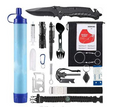 20 Piece Camping/Survival Kit (Black)